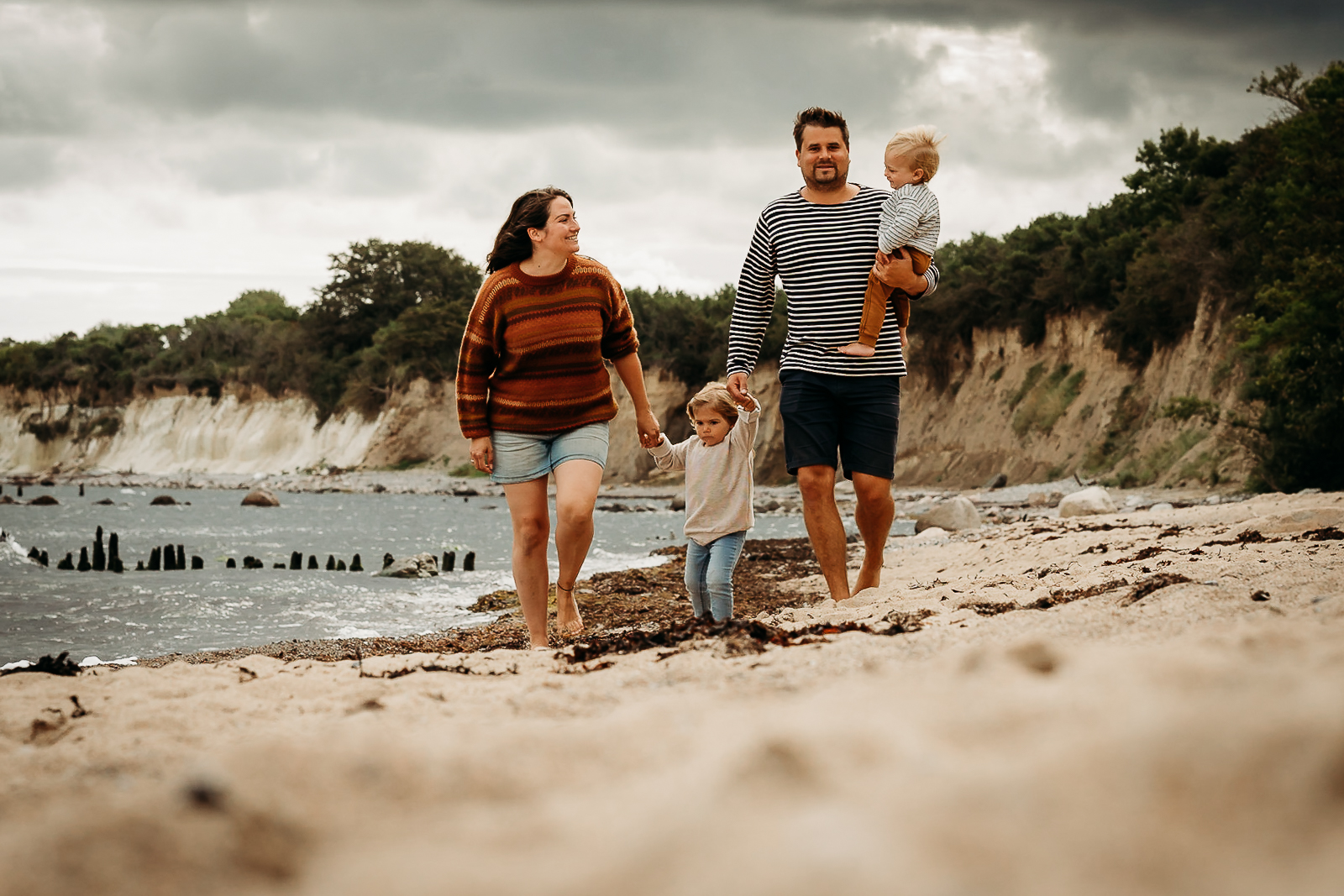 Familienspaziergang Ruegenlinse